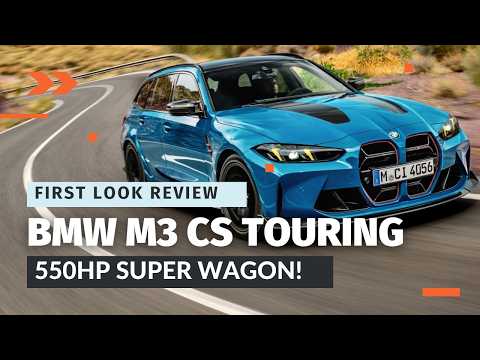 First Look: 2025 BMW M3 CS Touring – Ultimate Performance Wagon with 550 HP!