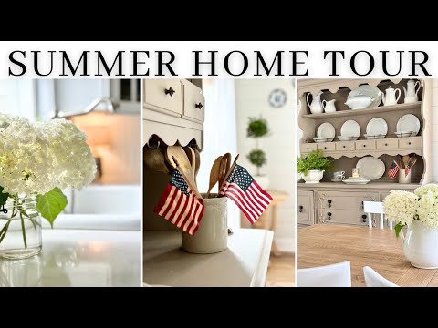 Summer Home Tour 2023 | Cozy Cottage Decorating Ideas