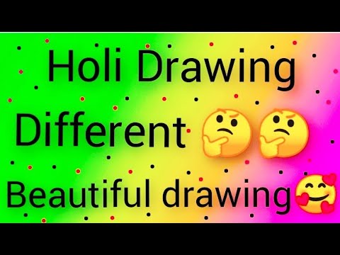 #holidrawing/#happyholidrawing/#holidrawingeasy/ #holiposterdrawing/ holi drawing for beginners.