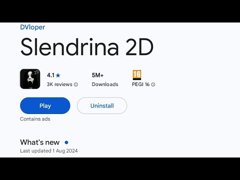 Slendrina 2D in 8 Minutes!!!! 🥳 5 million downloads special