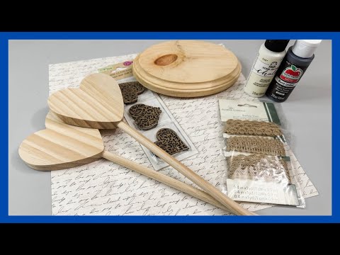 Rustic Heart Decor DIY || Valentine DIY || Just 1 Quick Craft