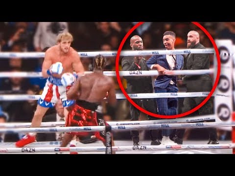 SNEAKING Into KSI Vs Logan Paul Rematch (in the ring)