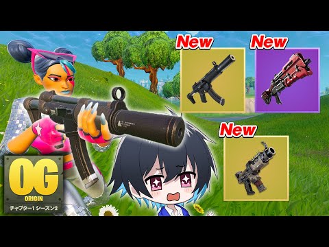 アプデでOGに新武器が大量追加!!【フォートナイト/Fortnite】