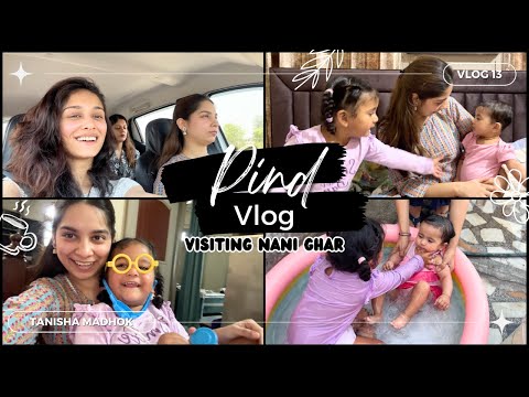 Travelling to my Nani Ghar - travelling with pet, meeting little cousins 💖 VLOG 13 || Tanisha Madhok