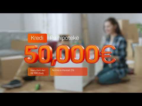 Ndërtoni të ardhmen së bashku - Kredi deri në 50,000€