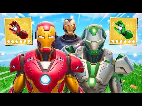 The NEW *IRON MAN* SKIN Challenge in Fortnite