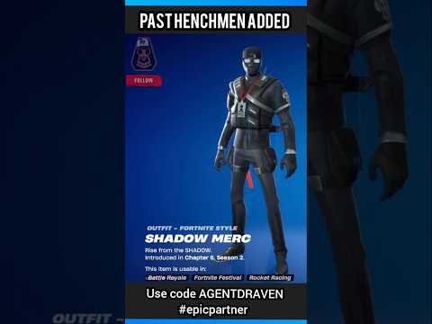 Henchmen Skins ADDED To Fortnite