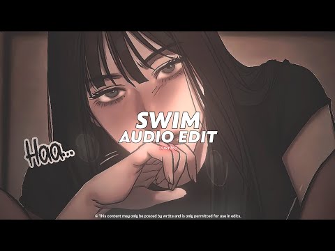 swim (tiktok version/spedup) || chase atlantic [ edit audio ]