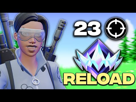 Fortnite Reload | High Kill Solo Ranked Win Gameplay (Keyboard & Mouse Sounds) | Apex Pro Mini