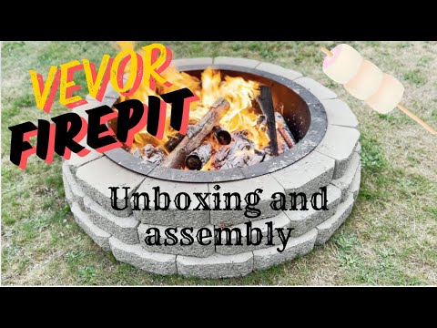 Ultimate 44-Inch VEVOR Fire Pit Ring - Heavy Duty DIY Bonfire 4 Outdoor Camping | FASTEST ASSEMBLY!