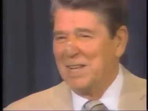 President Reagan - his humor and wit