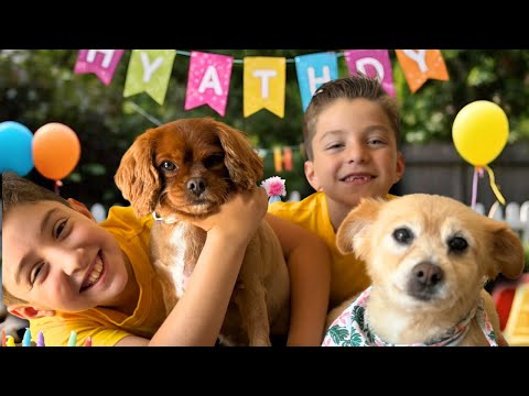 Caring for Pets 🐶 Dog Birthday Celebration 🐩 Dogs for Kids | Awesome Pet Party!