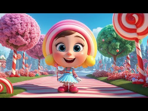 Dance Around the Lollipop Tree | Fun Nursery Rhyme for Kids | Sing-Along Action Song