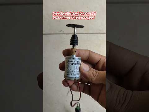 Do it yourself ‼️ how to make Mini drill from 12 Volt DC motor #diy #fyp #shorts