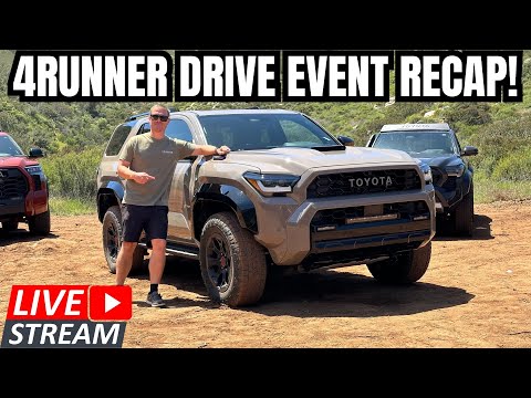 6th Gen Runner Driving Impressions LIVESTREAM