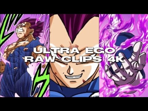 Ultra ego Vegeta [4K] Raw Clips for editing