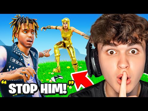 RICH KID Makes Fun of JUICE WRLD SKIN, So I Did This... (Fortnite)