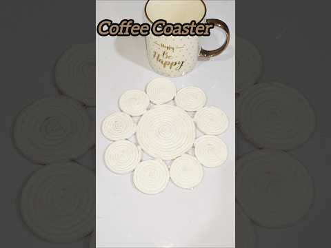 Let's Make Coffee Coaster #diy #creative #diyytshorts