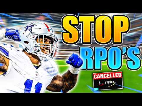 How to Stop RPO’s in Madden 24!