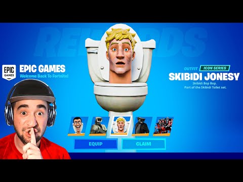 Trolling With 101 Unreleased Fortnite Skins!