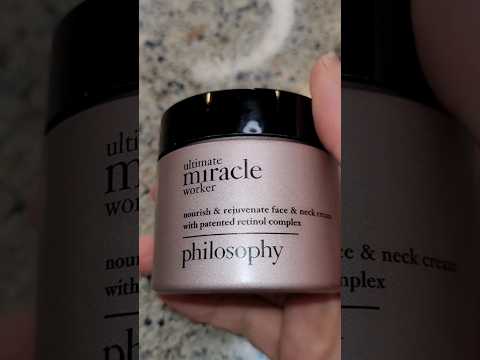 I tried the viral Philosophy face & neck retinol cream, and it is worth the hype!!