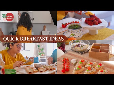 *NEW* & Easy BREAKFAST IDEAS that HARDLY take any TIME  to make  | QUICK RECIPES FOR KIDS