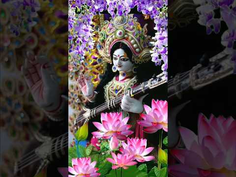 Sarswati puja 🙏🌺 || 4k WhatsApp Status Video 2025 #banshidhar #bhakti #shorts #trending