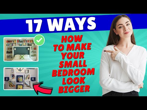 17 Ways How to Make Small Bedroom Look Bigger