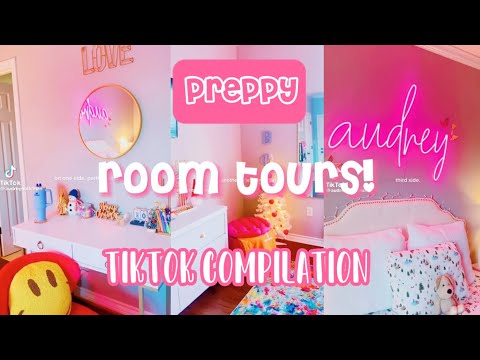 preppy room tours! |  requested! | ☀️🌴🫶🏽🩷🫧🛍️ | sub! | #preppy #viral  |