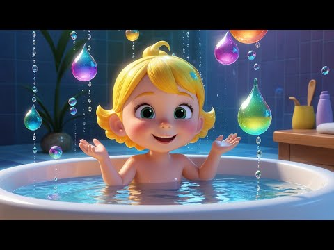 Splish, Splash, A Rainbow Bath | Fun Nursery Rhyme for Kids | Sing-Along Song