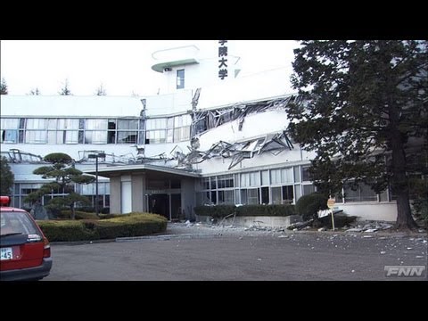 地震直後の福島市 ［震災当日］