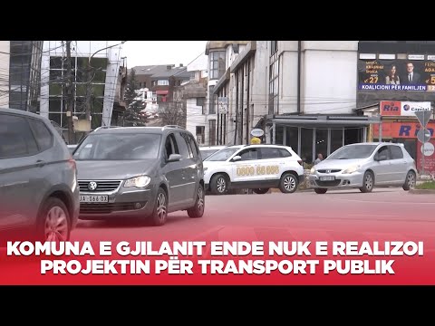 Komuna e Gjilanit ende nuk e realizoi projektin për transport publik