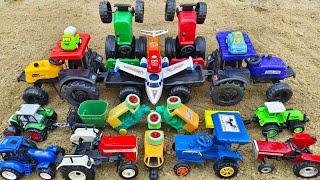 Wow बच्चों ! mini tractors ने आज जंगल truck की गाड़ी ko ढूंढा !! Krishna toy