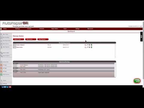 Auto Repair Bill Invoice Software   Getting Started (Voice)