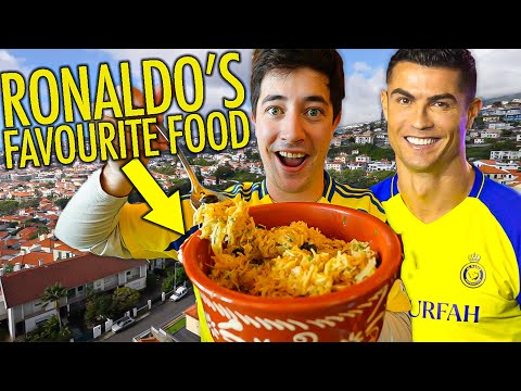 I Ate Ronaldo’s Favourite PORTUGUESE FOOD in his Hometown!! (MADEIRA)