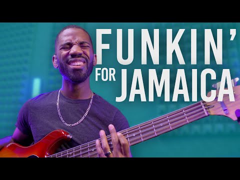 Playing "Funkin' For Jamaica" on Saxophone