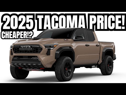 It Got CHEAPER!? Changes...2025 Toyota Tacoma Price & Updates