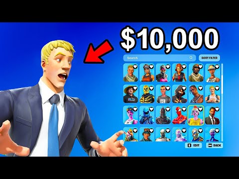 Upgrading A Defaults Fortnite Account For 24 Hours!