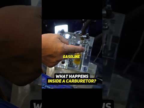 We make a carburetor that's see-through