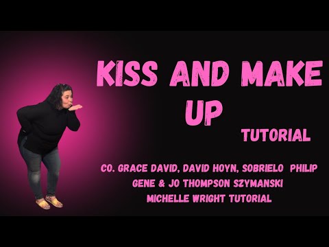 Kiss and make up line dance tutorial High Improver choreo by David, Hoyn, Philip Gene & Szymanski