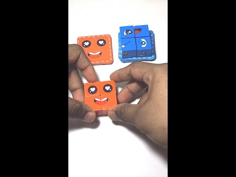 How to make Face Changing Cube Game fun || #shorts #asmr