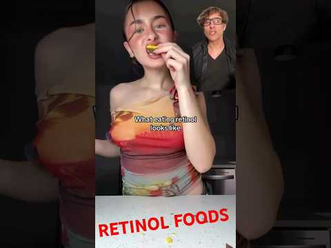 RETINOL FOODS to LOOK YEARS YOUNGER  !!