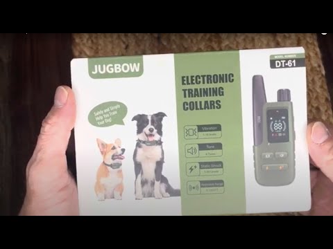 JUGBOW Brand Dog Training Collar | Model DT-61 | Unboxing and Review Demonstration