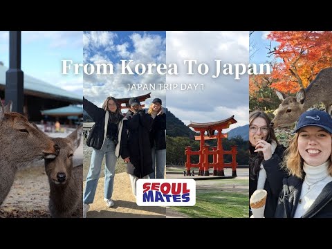 First Time in Japan | Hiroshima Miyajima Island | Japan Vlog Day 1 | 일본 첫 방문 | 히로시마 | 일본 브이로그 첫째 날