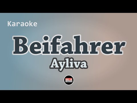 Ayliva - Beifahrer (Karaoke)