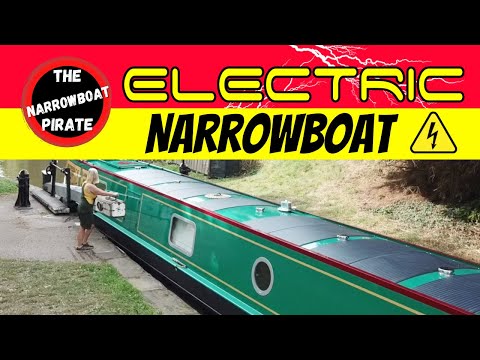 The ELECTRIC NARROWBOAT | Narrowboat Interior | Audlem CANAL LOCKS [Ep 74]