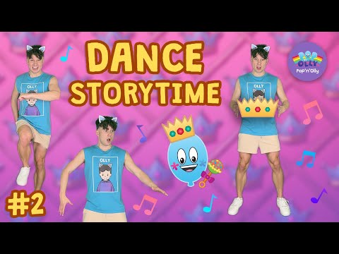 Pop'n'Olly Dance StoryTime #2 | Fun Dance + Story: Pink or Blue? 💃🎉