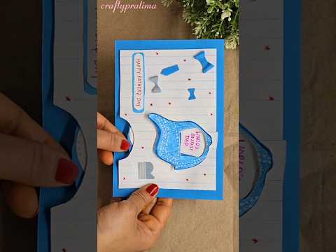 DIY Father's Day card ideas #short