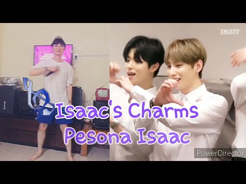 IN2IT ~ ISAAC'S CHARMS ~ PESONA ISAAC #Isaac #IsaacVkm #in2it #globalprince #Hero #lookism