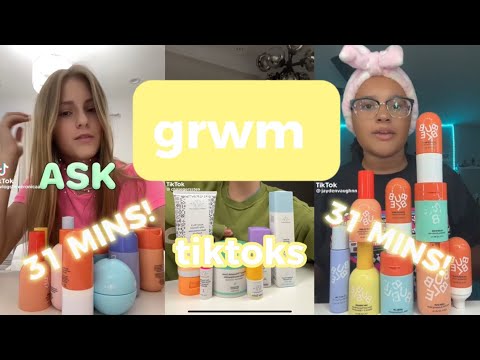 grwm TikToks ! | tiktok compilation | 🌿🤍🐞 | @nivyaaa